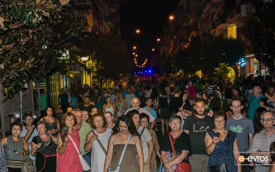 Φωτογραφία από τη Λευκή Νύχτα στην Αλεξανδρούπολη το 2016