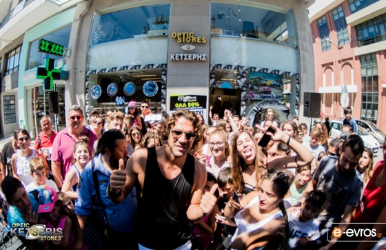 Ο αγαπητός παίκτης του Survivor αλλά και γνωστό μοντέλο, Γιάννης Σπαλιάρας έκανε μια guest εμφάνιση και ξετρέλανε τα πλήθη!