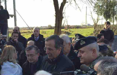 Στον Έβρο βρέθηκε σήμερα, Δευτέρα 5 Ιανουαρίου, για λίγες ώρες ο πρωθυπουργός.