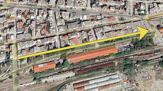 Μονοδρόμηση του τέλους της οδού Εμπορίου στην Αλεξανδρούπολη.