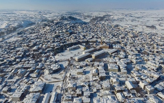 Το Διδυμότειχο χιονισμένο, σε φωτογραφία αρχείου.