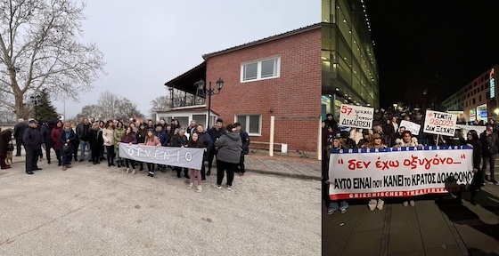 Όλοι οι Έλληνες σε κάθε γωνιά της γης βγήκαν στους δρόμους και απέδωσαν φόρο τιμής στη μνήμη των 57 αθώων ψυχών.
