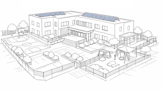 Στόχος είναι η δημιουργία ενός λειτουργικού και πρότυπου χώρου που θα προσφέρει το κατάλληλο περιβάλλον για την ανάπτυξη των παιδιών.