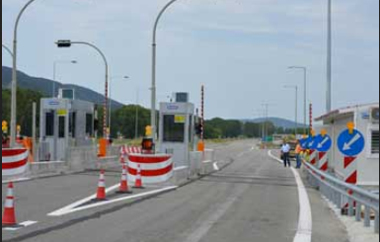 Πώς χωροθετούνται οι σταθμοί διοδίων στον κύριο άξονα της Εγνατίας.