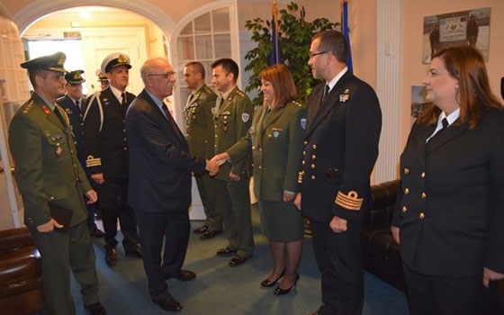 Οι δηλώσεις του αν. Υπ. Εθνικής Άμυνας Δημήτρη Βίτσα από τους Κήπους.