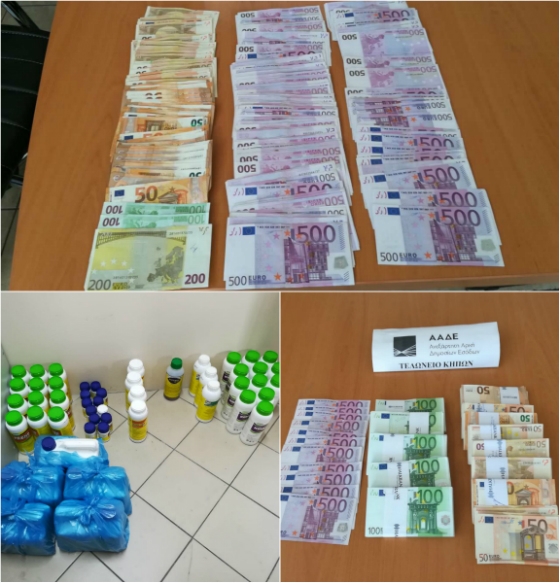 Σε χιλιάδες ευρώ και παράνομα φυτοφάρμακα έβαλαν STOP oι ελεγκτές του τμήματος Δίωξης του Τελωνείου των Κήπων