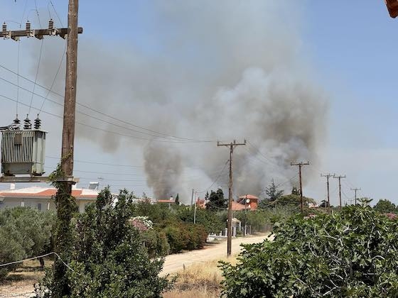 Συνελήφθη ο υπεύθυνος για τη φωτιά πάνω από τη Χηλή