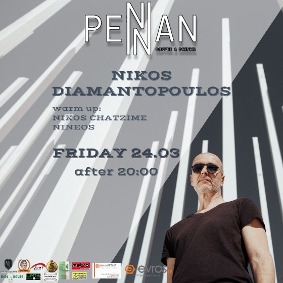 Ο Νίκος Διαμαντόπουλος επιστρέφει στο Pennan για ένα δυνατό party!