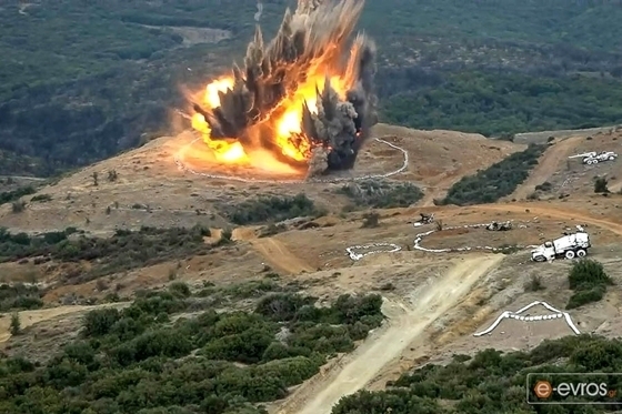 Βλήματα μη εκραγέντα, που τυχόν εντοπίζονται, να μη μετακινούνται.