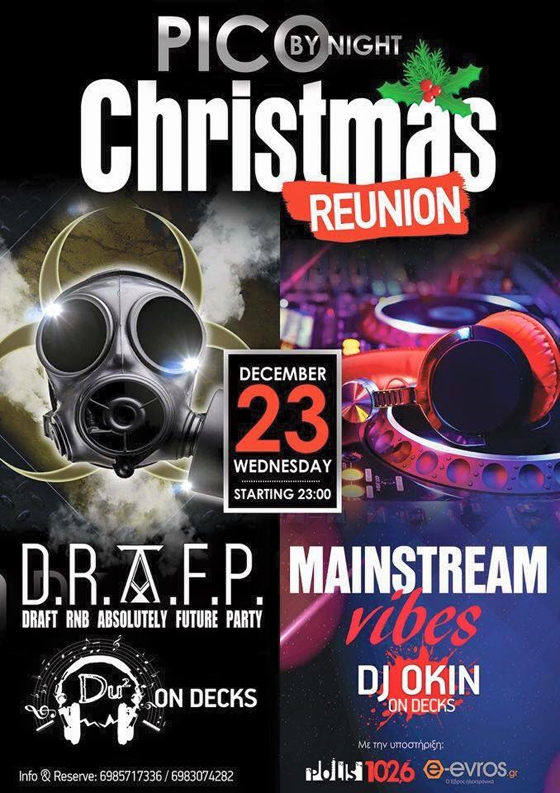 D.R.A.F.P & Mainstream Vibes party έρχονται στο Pico by night