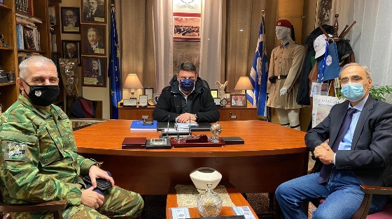 Στον Έβρο βρέθηκε εχτές ο Ν. Χαρδαλιάς.