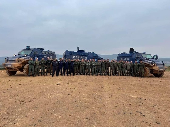 Ολοκληρώθηκε η 1η εκπαίδευση των νέων Συνοριοφυλάκων στα οχημάτα τύπου "ΤΥΦΩΝΑ"!