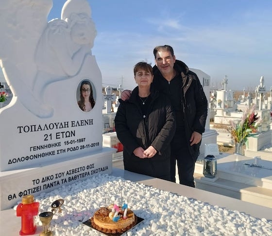 "Ράγισαν καρδιές" οι γονείς της Ελένης Τοπαλούδη.
