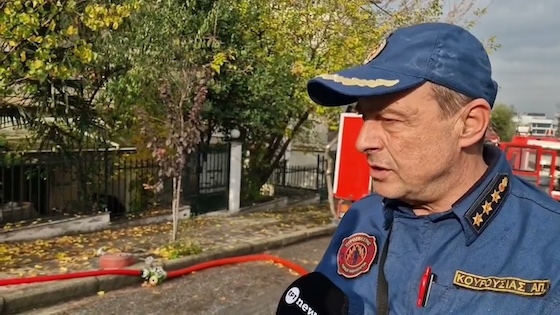 Ο Αρχιπύραρχος Απόστολος Κουρούσιας ήταν Διοικητής του 3ου Πυροσβεστικού Σταθμού Θεσσαλονίκης