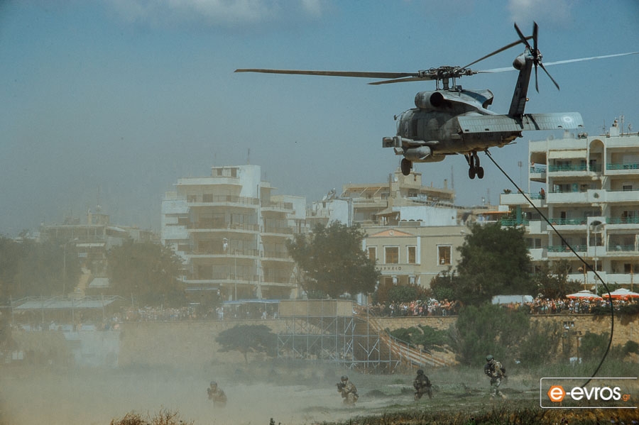 Με εντυπωσιακό τρόπο πραγματοποιήθηκε και  ολοκληρώθηκε η άσκηση "ΚΑΤΑΙΓΙΣ 2017" στην Αλεξανδρούπολη