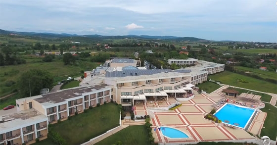 Dedeağaç: Ramada Plaza Thraki otel yukarıdan (video)