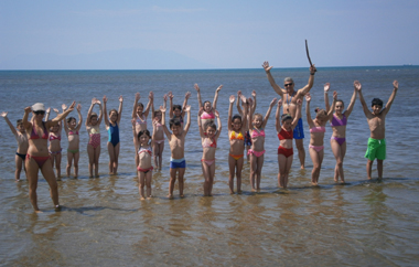 Τα παιδιά διασκέδασαν, χαλάρωσαν και συγχρόνως κάλυψαν τις ανάγκες των προπονήσεων της θερινής περιόδου.