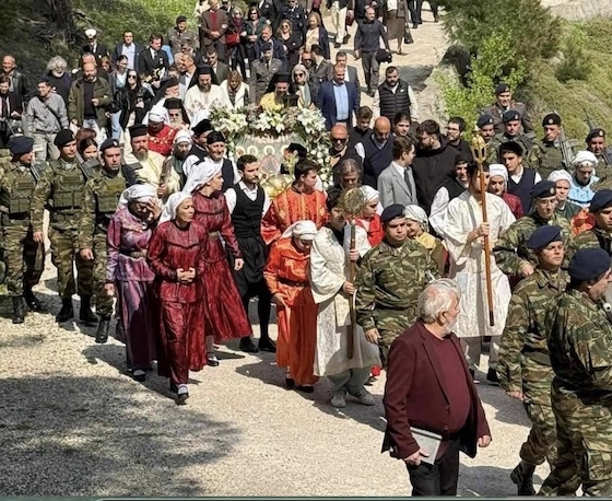 Γιορτινό το κλίμα στο νησί της Σαμοθράκης την Κυριακή του Θωμά.