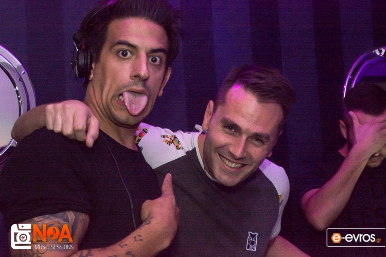 O γνωστός χαμός στο 4ο N.O.A. Music Session με Dino MFU.