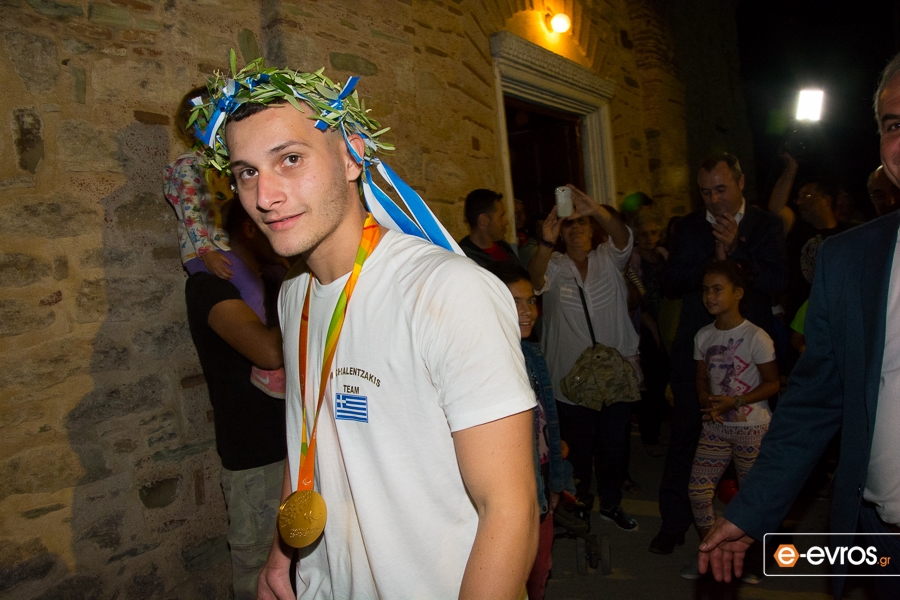 Με τιμές υποδέχτηκε ο Έβρος τους Παραολυμπιονίκες 2016 (video)