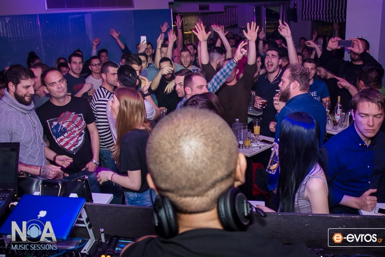 Ο Dj Vassilis Tsilichristos ήρθε και τα "έσπασε" στο ΝΟΑ Cafe Bar