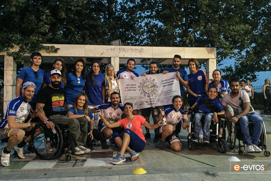 Are you Wheeling2Help? Μία δράση για καλό σκοπό πέρασε από την Αλεξανδρούπολη