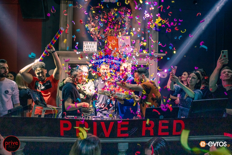 20 χρόνια λειτουργίας γιόρτασε το Prive Red στην Αλεξανδρούπολη!