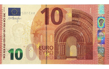 Για τον σχεδιασμό του έχει αξιοποιηθεί η τεχνολογική πρόοδος στον τομέα της παραγωγής τραπεζογραμματίων.