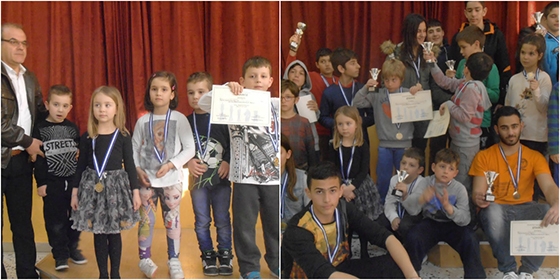  9 από τα 11 κύπελλα κατέκτησαν τα παιδιά των Ακαδημιών του Εθνικού Αλεξ/πολης στους Προκριματικούς Σχολικούς Αγώνες Σκάκι 