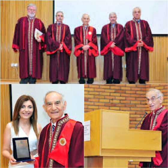 Αναγόρευση του καθηγητή Β.Γολεμάτη σε Επίτιμο Διδάκτορα του Τμήματος Ιατρικής ΔΠΘ