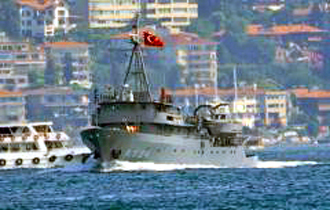 Βγήκε το TCG Cubuklu για ωκεανογραφικές έρευνες. 