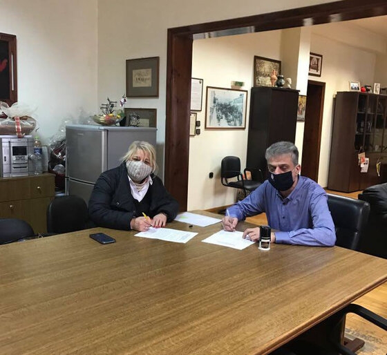 Ο κ. Βασίλης Μαυρίδης, υπέγραψε τη δωρεάν παραχώρηση από το Υπουργείο Αγροτικής Ανάπτυξης και Τροφίμων στο Δήμο Ορεστιάδας