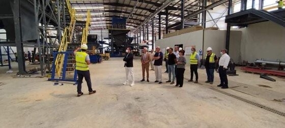 Υπό κατασκευή βρίσκεται η Μονάδα Επεξεργασίας Απορριμάτων στην Αλεξανδρούπολη.