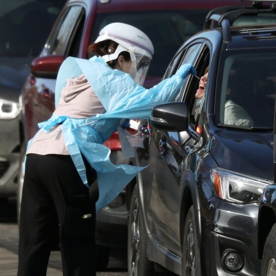 Drive through tests Covid-19 στον Δήμο Σουφλίου