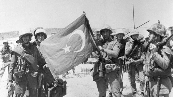 H τουρκική εισβολή το 1974 στην Κύπρο.