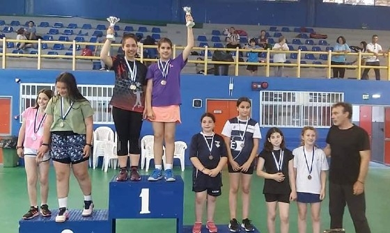 Στιγμιότυπο από τη βράβευση των αθλητών!