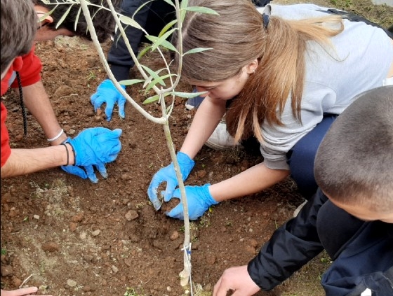 Μαθητές του 4ου Γυμνασίου Αλεξανδρούπολης μπήκαν σε ρόλο κηπουρού!